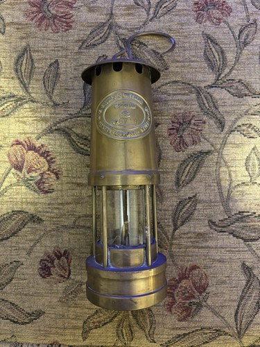Miners safety lamp - miners,