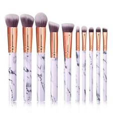 10 Pcs Kabuki Make up Brushes
