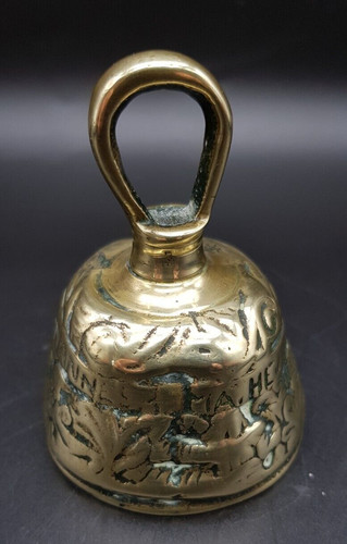 Vintage brass sanctuary bell - sanctuary,