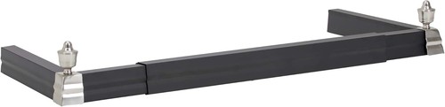 Fire fender metal - metal, black/chrome