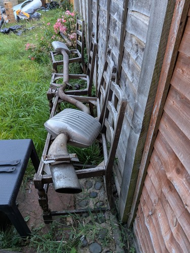 Full length exhaust pipe bmw - full,