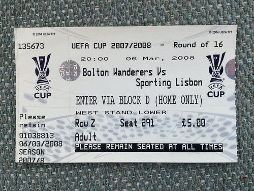 Bolton wanderers sporting - v,