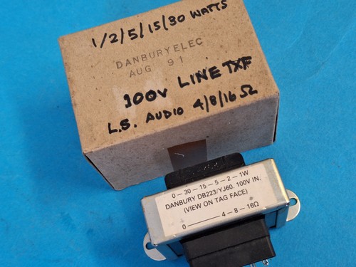 Audio transformer 100v - transformer,