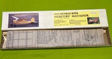 Ben Buckle Mercury Matador 47’’ wingspan RC or FF model kit, NIB 1.5cc - 2.5cc