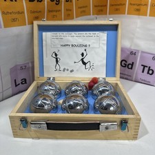 Boules set steel in - steel, in.box