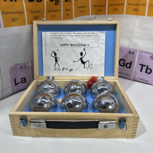 Boules set steel - boules,