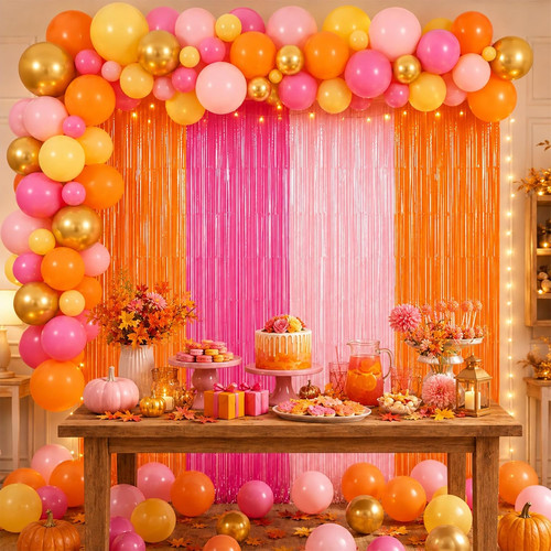82pcs sunset party decorations - 82pcs,