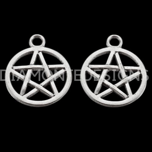 Pcs 20mm tibetan silver - pcs,