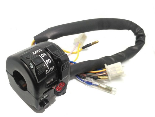 Handle thumb switch horn - handle, light