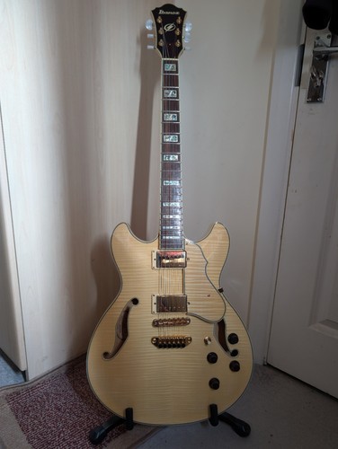 Ibanez as103 natural - as103, flame