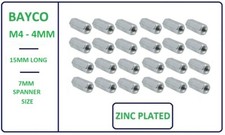 ALL THREAD CONNECTOR M4 - 4MM