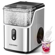 Nugget Ice Makers Countertop, Pebble Ice Maker Machine with 35lbs/24H USE