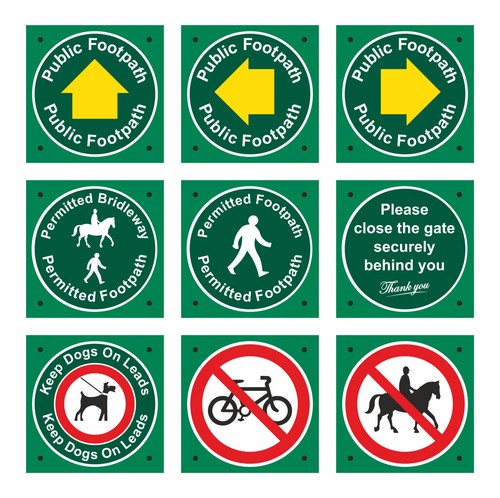 Public footpath bridleway - public,