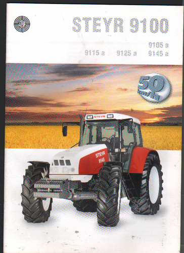 Steyr 9100 series tractors - "9100, series"tractors