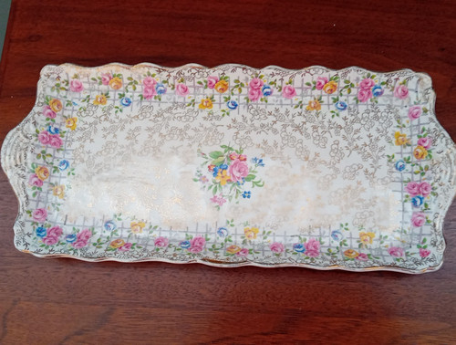 Old foley floral sandwich - foley,