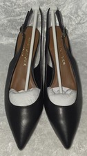 Kurt Geiger Holland Kitten Heel Court Shoes - Black Size 6 BNIB