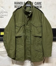 GENUINE RARE US ARMY VIETNAM M65 FIELD JACKET 1967 SUPER EX !!!!! MEDIUM LONG