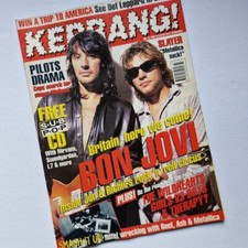 Kerrang! Magazine #604 8 July 1996 Bon Jovi Nirvana Sub Pop Slayer Soundgarden