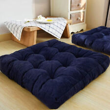 Large Square Thick Corduroy Seat Floor Mat Sofa Chair Cushions Garden Dining Pad