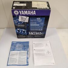 YAMAHA MG102C MG102CX MIXER STEREO ANALOGICO SCATOLA ONLY BOX E MANUALE