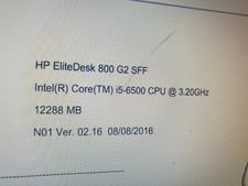 HP 795206-002 ELITE DESK 800 MOTHERBOARD W/ I5-6500 CPU3.2GHZ CPU (R4S4.3)