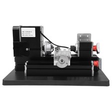 Metal Lathe Mini High Power 60W For Wood Plastic Processing 12000rpm US