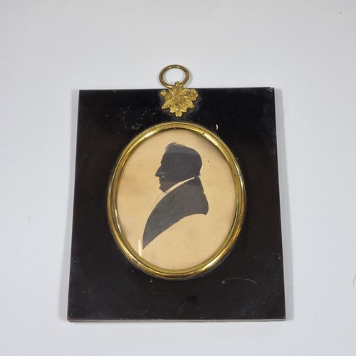 Antique 19thc silhouette - antique,