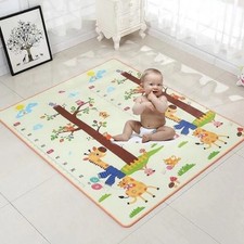 120x90cm Crawling Baby Play Mat Foam Floor Rug for Infants and Toddlers