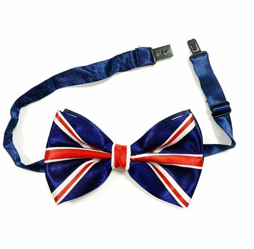 Union jack bow tie - bow,