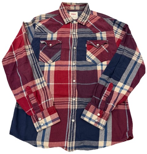 Levi western pearl snap - western,