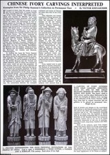 CHINESE IVORY CARVINGS