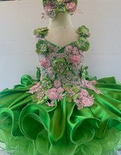 Girls  Green/ Pink  Pageant