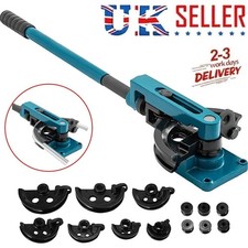 10-25mm Heavy Duty Manual Steel Pipe Tube Bender W/Dies Square Steel Stainless