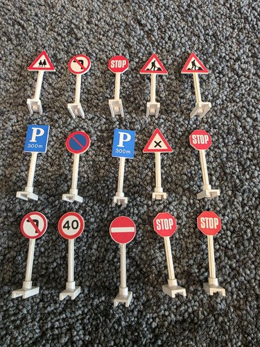 Lego road signs - 80s, 90s