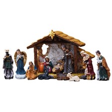  Nativity Set 12 Piece Resin