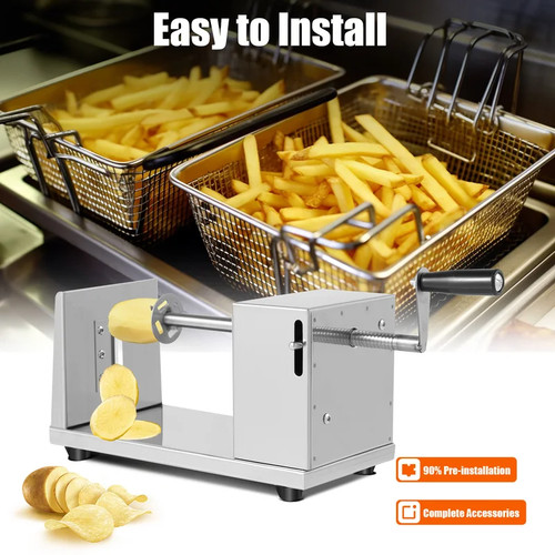 Stainless steel twister - steel, potato