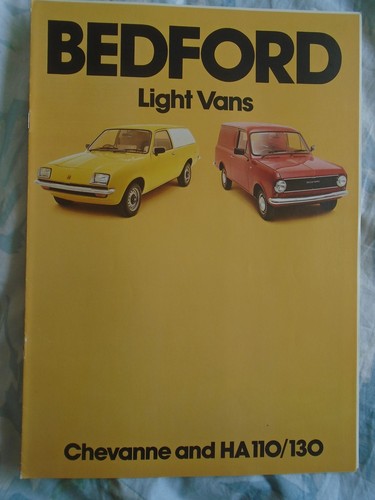 Bedford light vans chevanne - bedford,