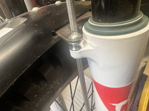 Billet turned trials bike - turned,