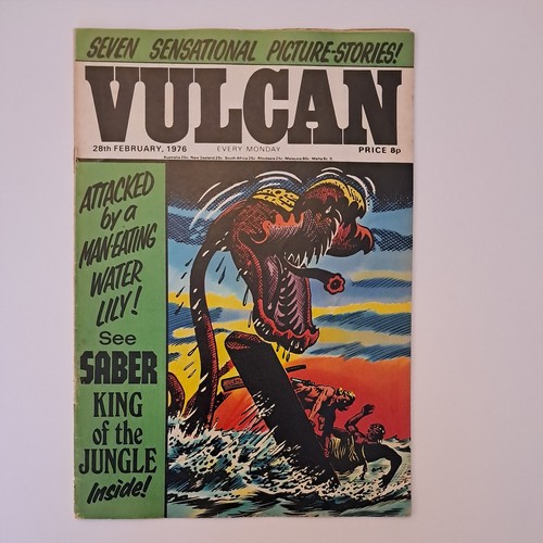 Vulcan comic 28th february - 28th,