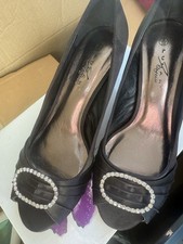 Lunar Elegance Ladies Satin Shoes