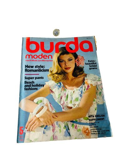 Magazine burda moden - magazine, may