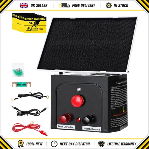 8km solar electric fence - solar,