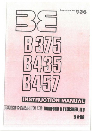 Bomford hedgetrimmer b375 - hedgetrimmer, b435