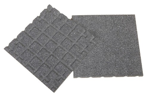 Dflect rubber tiles - dflect, grey
