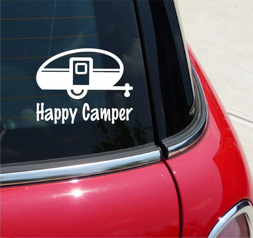 Happy camper camping travel - happy,