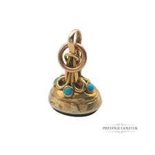Antique 9ct Gold Bloodstone