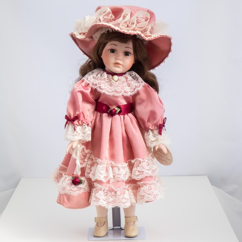 Porcelain doll helena with - helena,