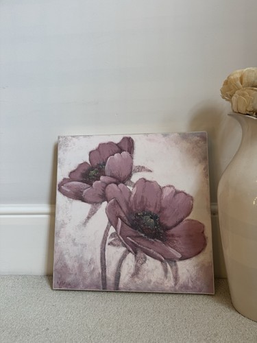 Fletcher floral canvas print - floral,