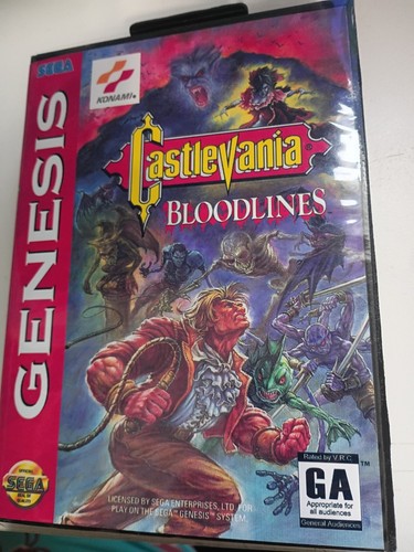 Castlevania bloodlines sega - castlevania:,