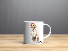 FOXHOUND DOG CHRISTMAS DESIGN  11 oz coffee mug